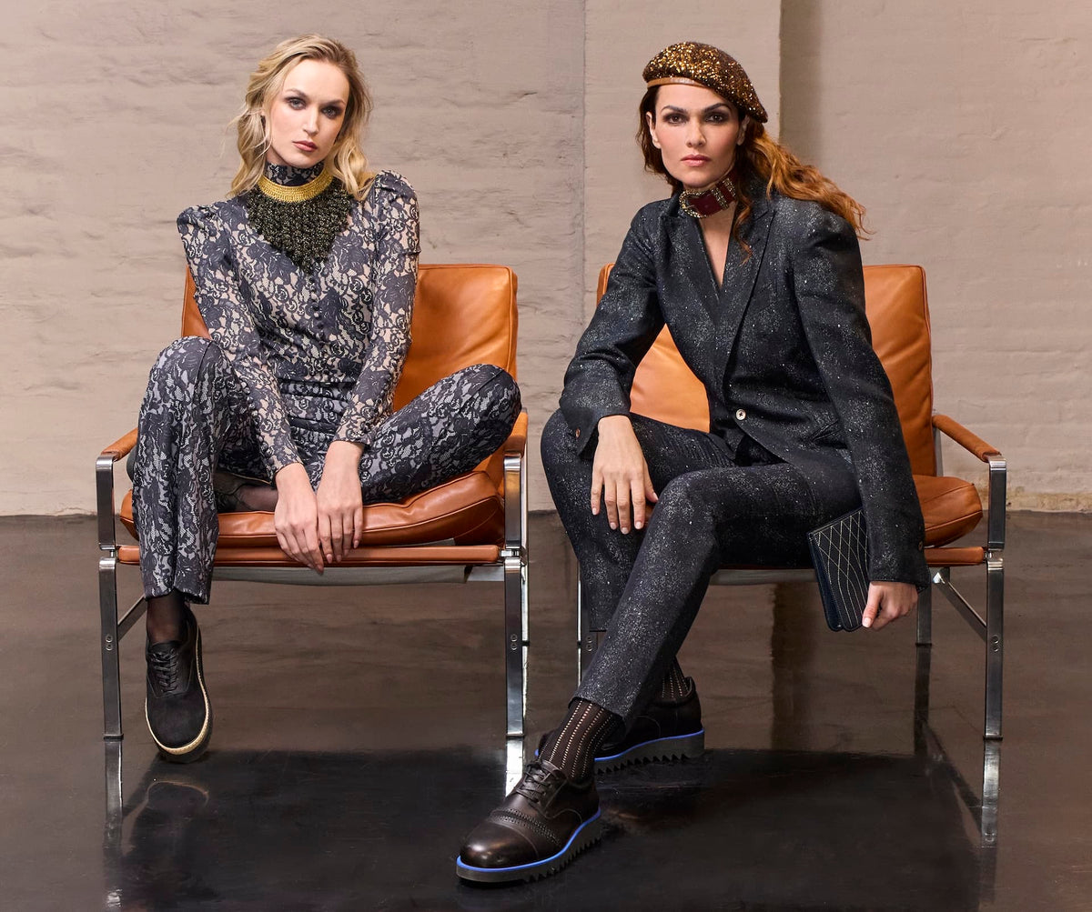 Model on the left is wearing Mrs Momma Bear's I Don't Jumpsuit.