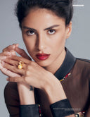 Model is wearing the Too Hot to Handle Dress