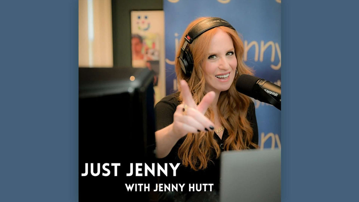 Lee Evans Lee on Just Jenny Podcast