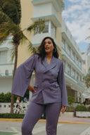 Cool Intentions Suit Set - Wisteria