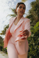 Cool Intentions Suit Set - Pink Cadillac