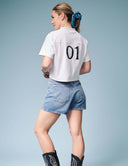 Match Tee Cropped