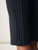 Close-up of Cool Intentions Pant showcasing double pleats and sleek fabric design.
