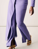 Cut to the Chase Set - Wisteria featuring tapered pants and stylish cutout design.
