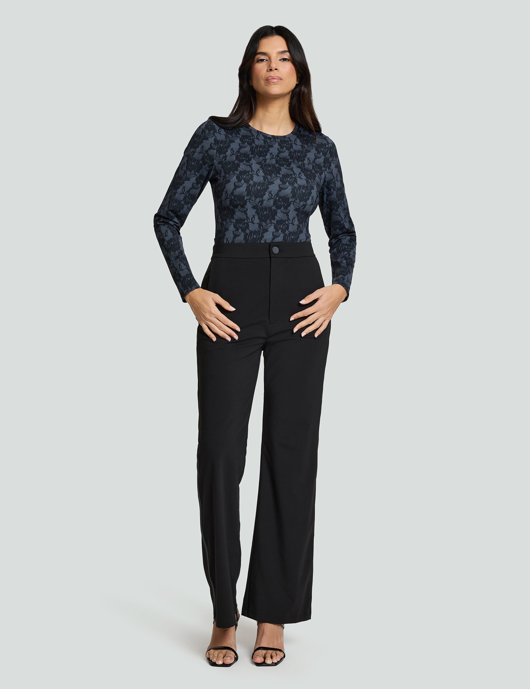 Luxe Long Sleeve Bodysuit Widow