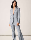 Model wearing the Perfect Form Blazer, showcasing its sophisticated tailoring and modern design.