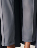 Close-up of the fabric and design details of the Promise Me Nothing Pant, showcasing the tapered leg.