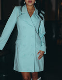 Shadows of Me Tuxedo Mini Dress