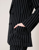 Striped Night Blazer