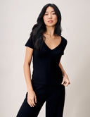 V-Neck Luxe Tee