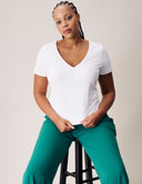 V-Neck Luxe Tee