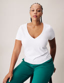 V-Neck Luxe Tee